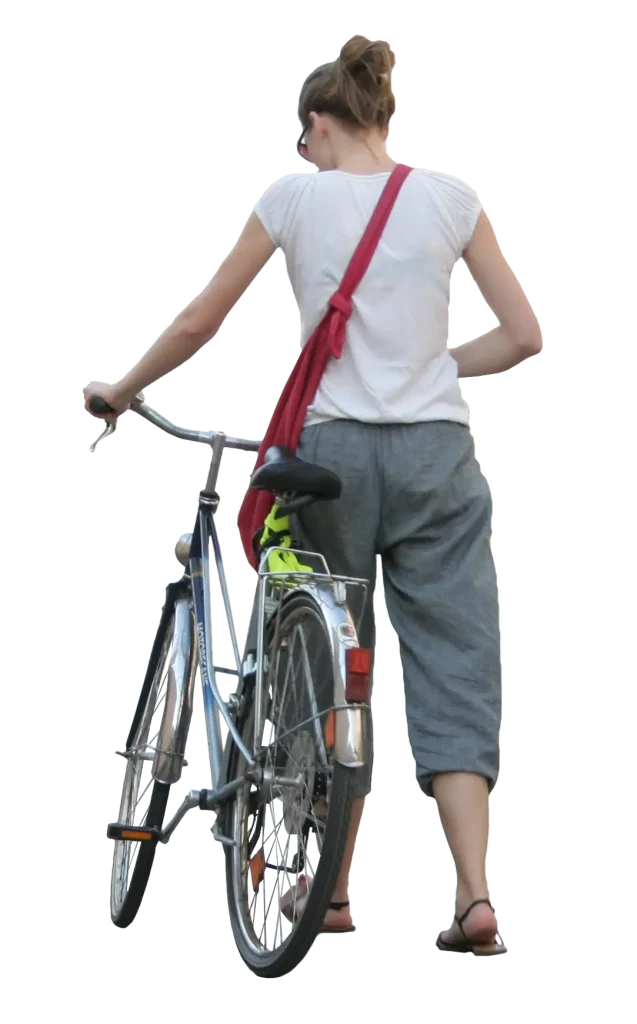 Vélo Femme - Station de vélo - Massage bien-être à Fontaine